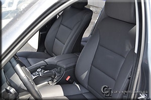 Перетяжка салона эко-кожей bmw e60