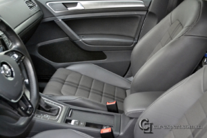 перетяжка салона кожей golf 7