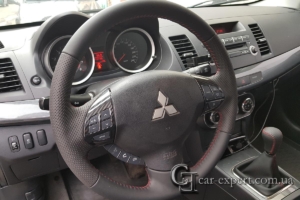 перетяжка руля Lancer X в Киеве 