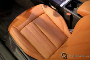 перетяжка салона кожей Audi q5 - 5