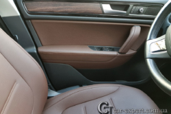 перетяжка салона кожей vw touareg - 3