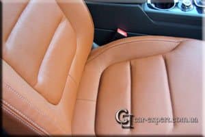 Перетяжка салона кожей VW Touareg