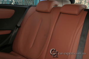 Перетяжка салона Citroen C4 кожей