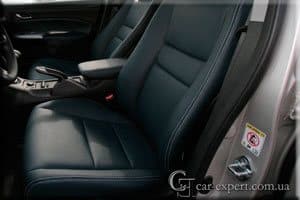 Перетяжка салона кожей Honda Civic