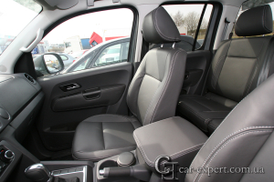 Перетяжка салона кожей Volkswagen Amarok