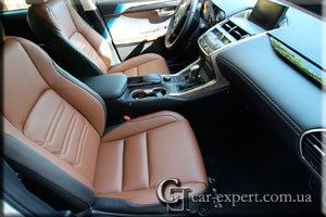 Перетяжка салона кожей Lexus NX 300h