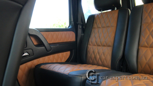 Отделка салона Mercedes G500