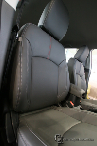 Перетяжка салона Mitsubishi ASX кожей