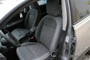 Перетяжка салона кожей Nissan Qashqai