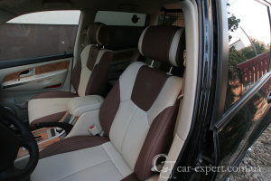 Перетяжка салона Ssang Yong Rexton кожей