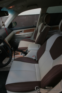 Перетяжка салона кожей Rexton