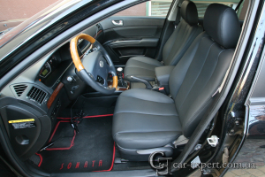 Перетяжка салона Hyundai Sonata