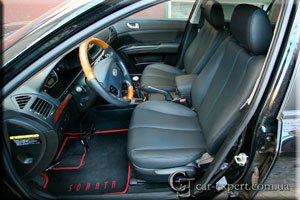 Перетяжка салона кожей Hyundai Sonata