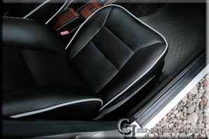 перетяжка салона кожей Mercedes W124