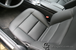 Перетяжка кожаных сидений mercedes w212