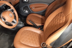 Перешив салона кожей smart w453 - 2
